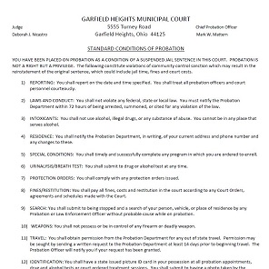 Probation Rules